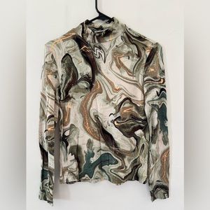 Mango long sleeve shirt